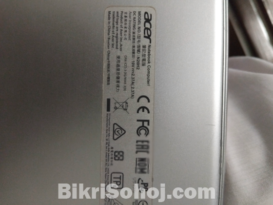 Acer notebook n20h2  ল্যাপটপটি বিক্রি করা হবে